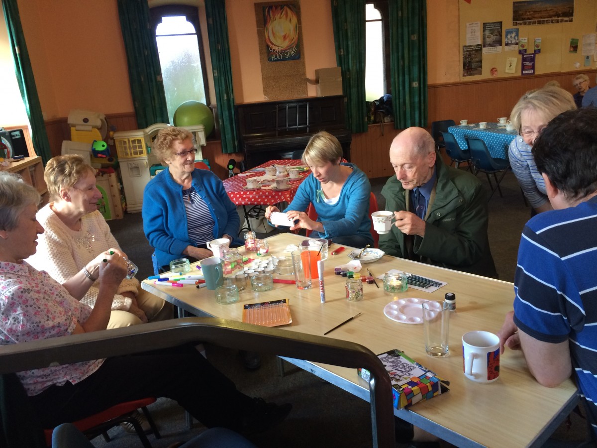 An informal meeting place to support carers in their caring role as well as the cared for and family members of all ages. Somewhere to talk, relax and have a break.