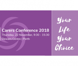 Book your place for the Carers Conference